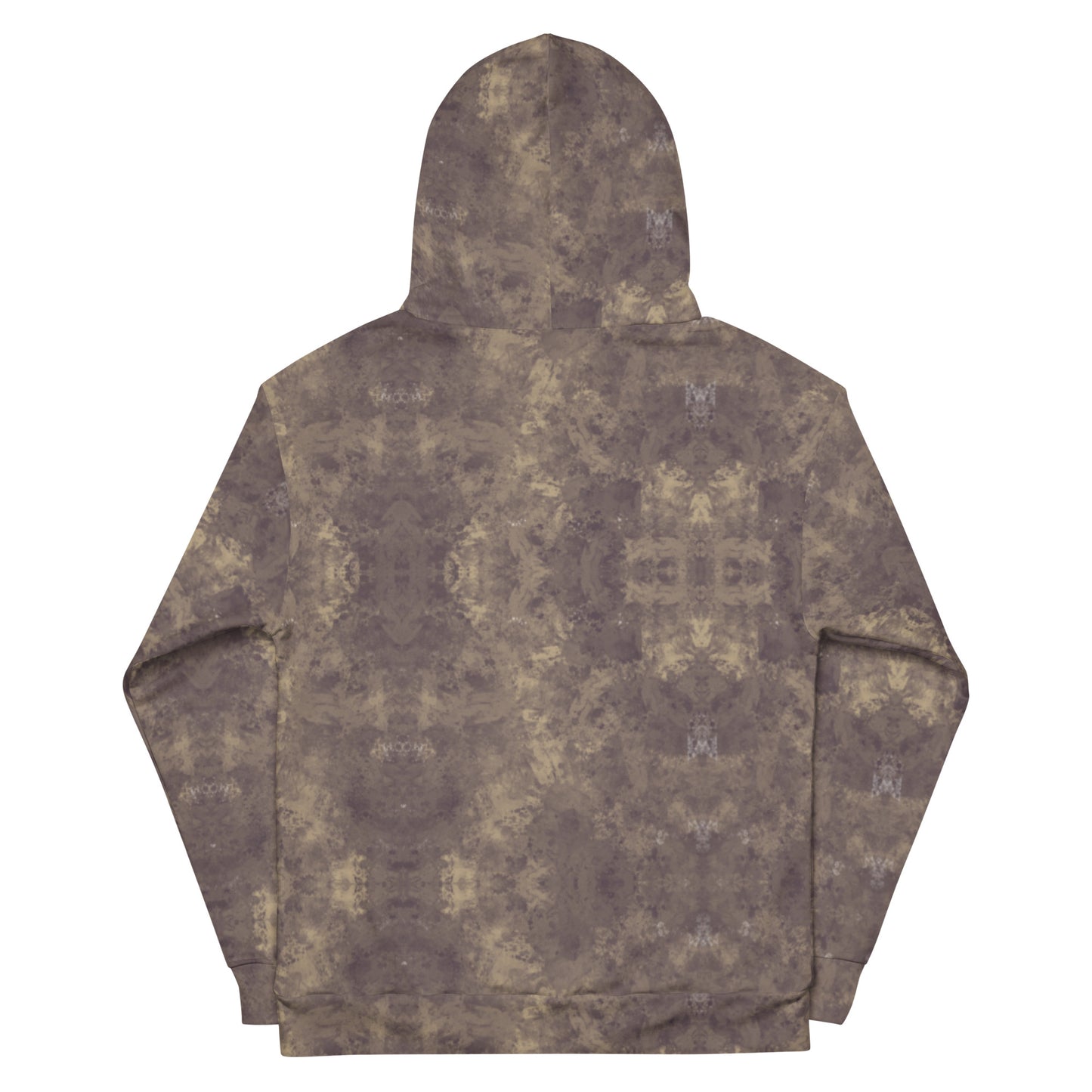 Abstract Brown Hoodie