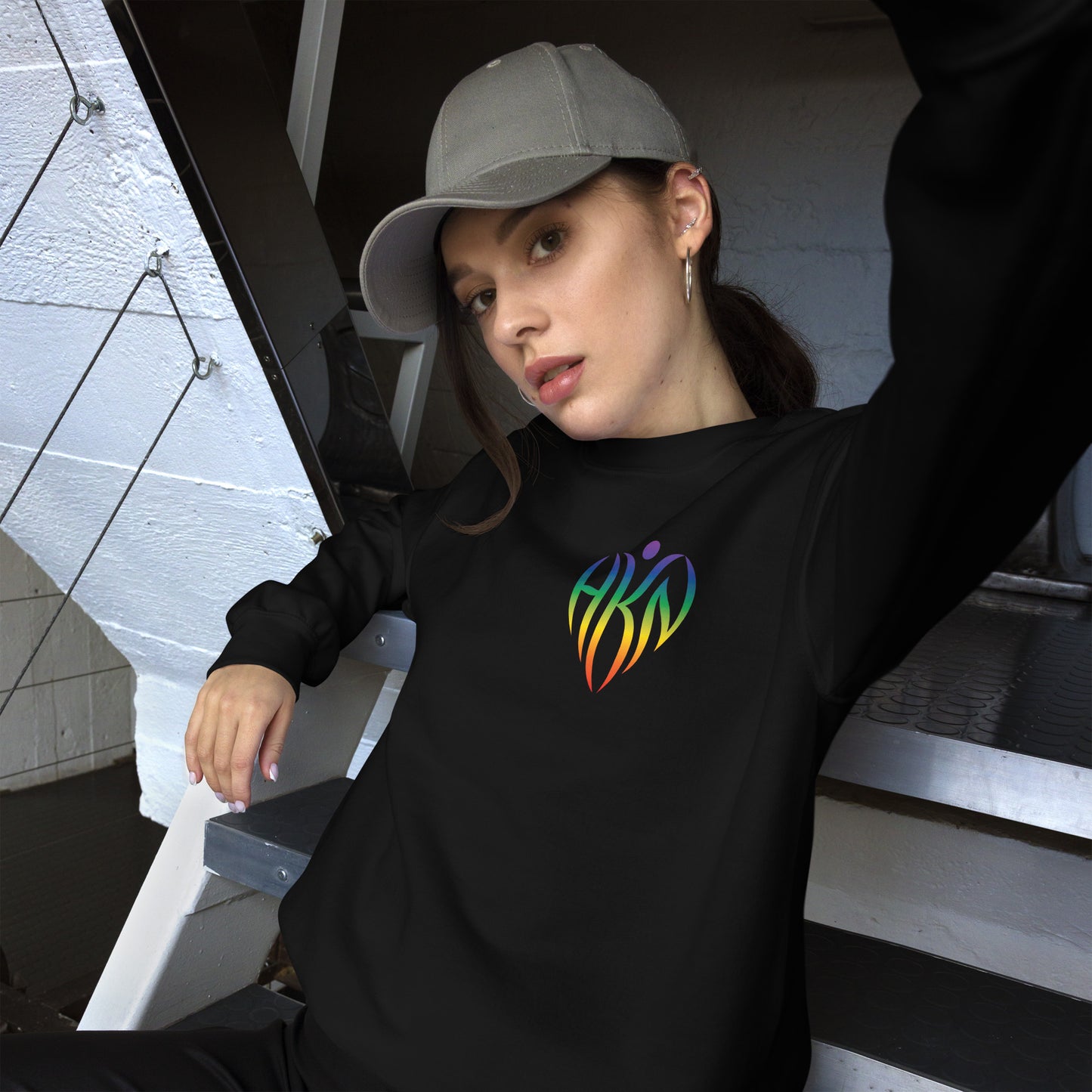 Rainbow HKN Crewneck