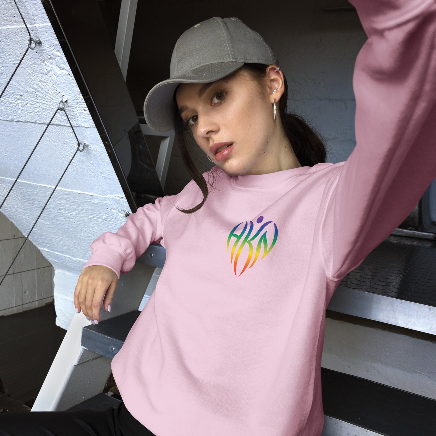 Rainbow HKN Crewneck