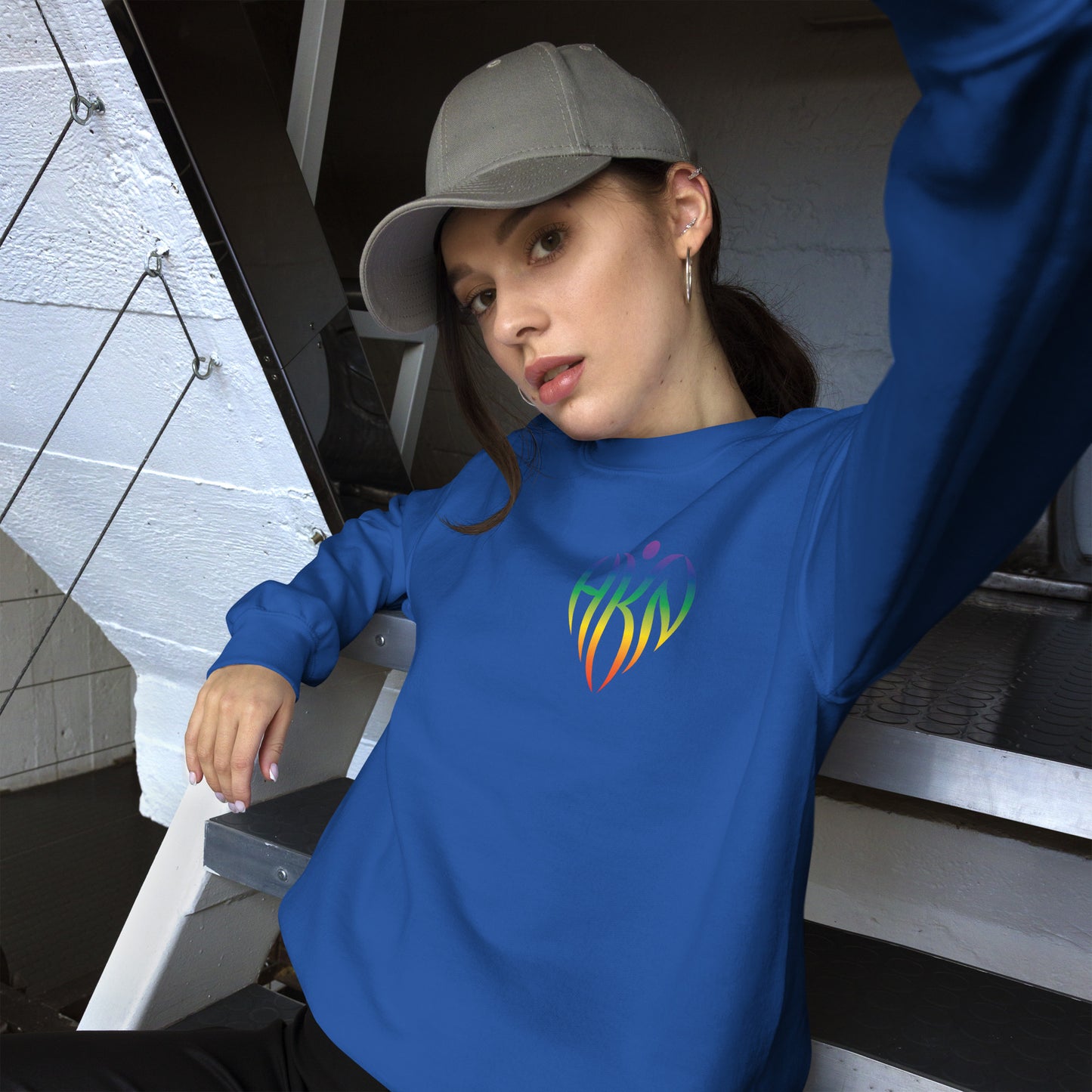 Rainbow HKN Crewneck