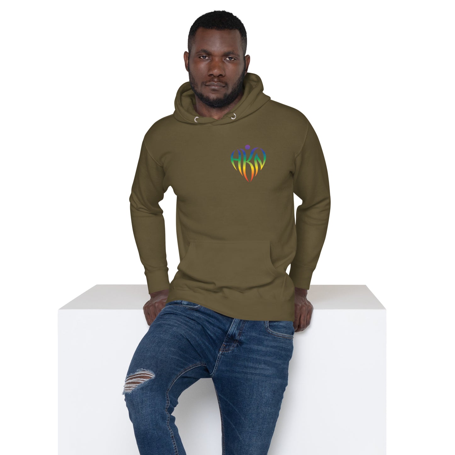 Rainbow HKN Hoodie