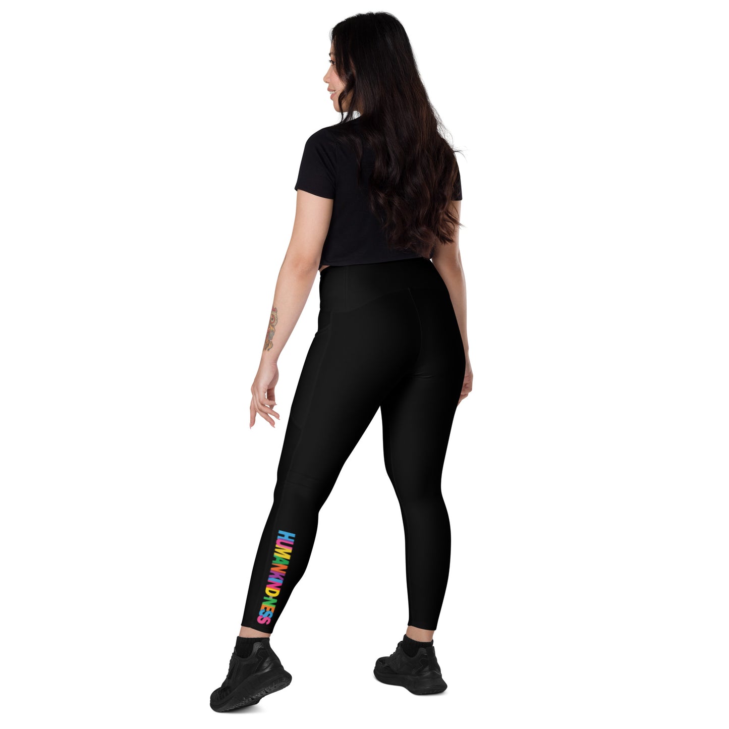 HUMANKIND-NESS Black Leggings W/ Pockets