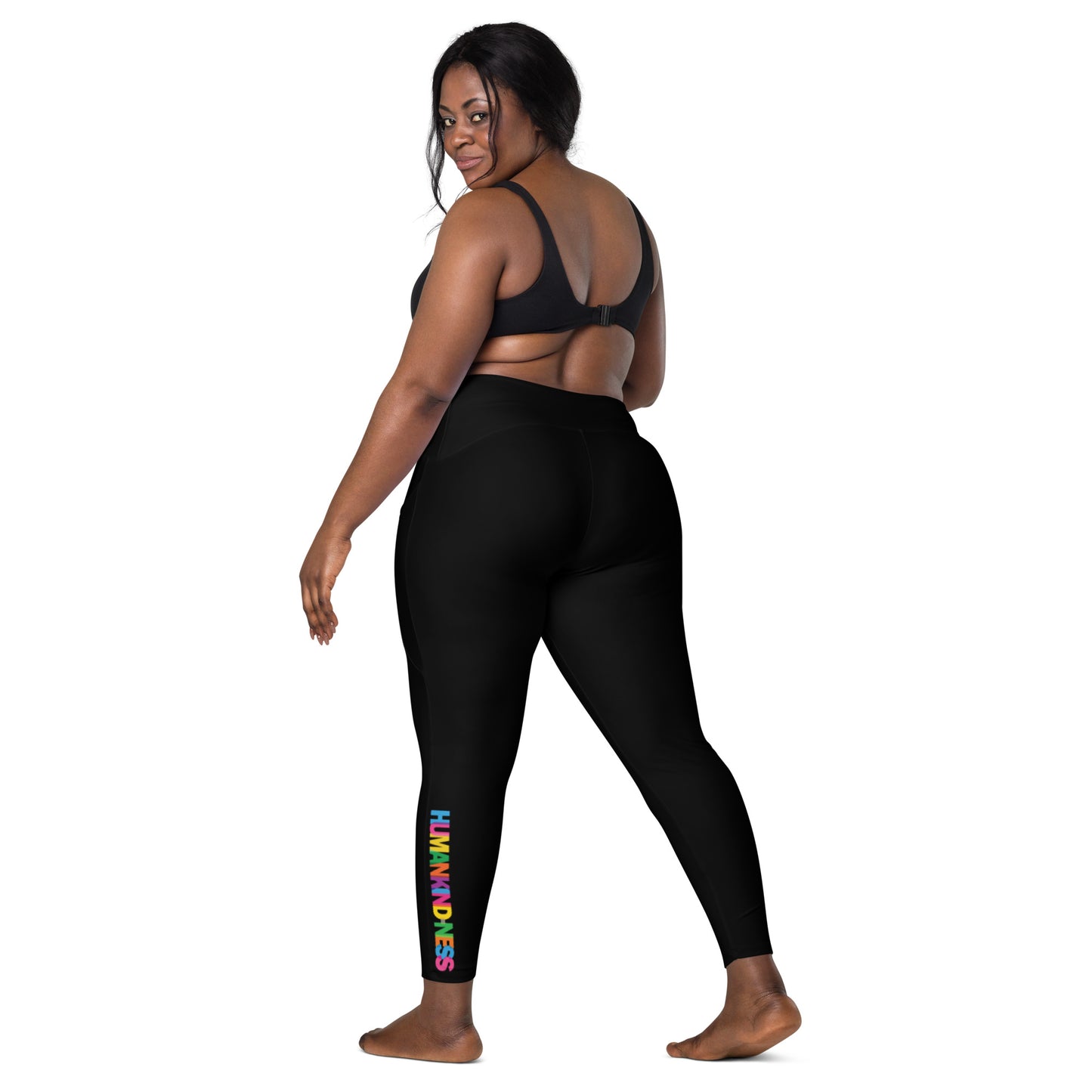 HUMANKIND-NESS Black Leggings W/ Pockets