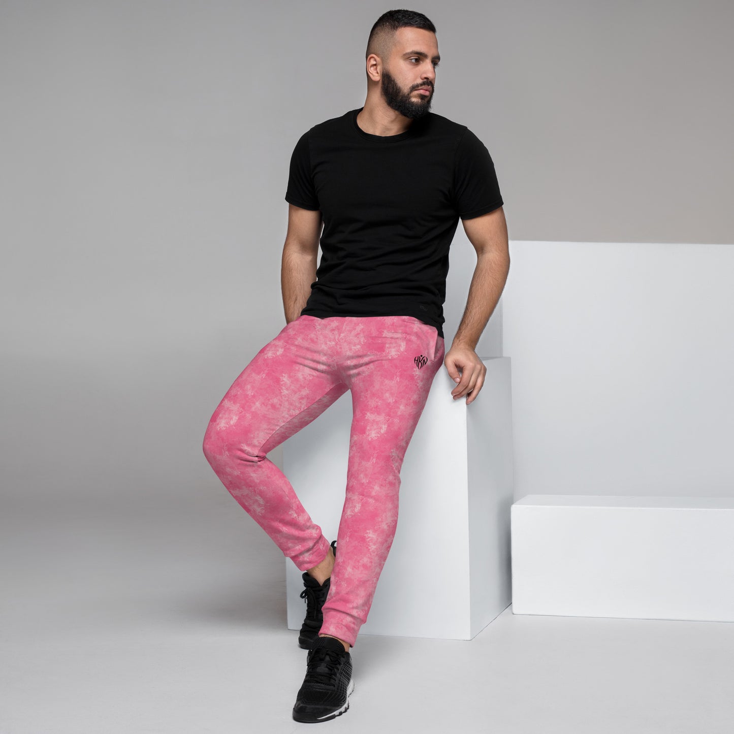 Abstract Pink Joggers