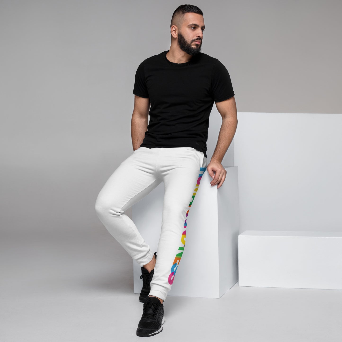 HUMANKIND-NESS White Joggers