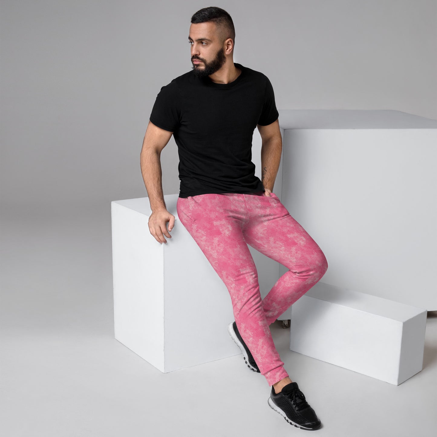 Abstract Pink Joggers