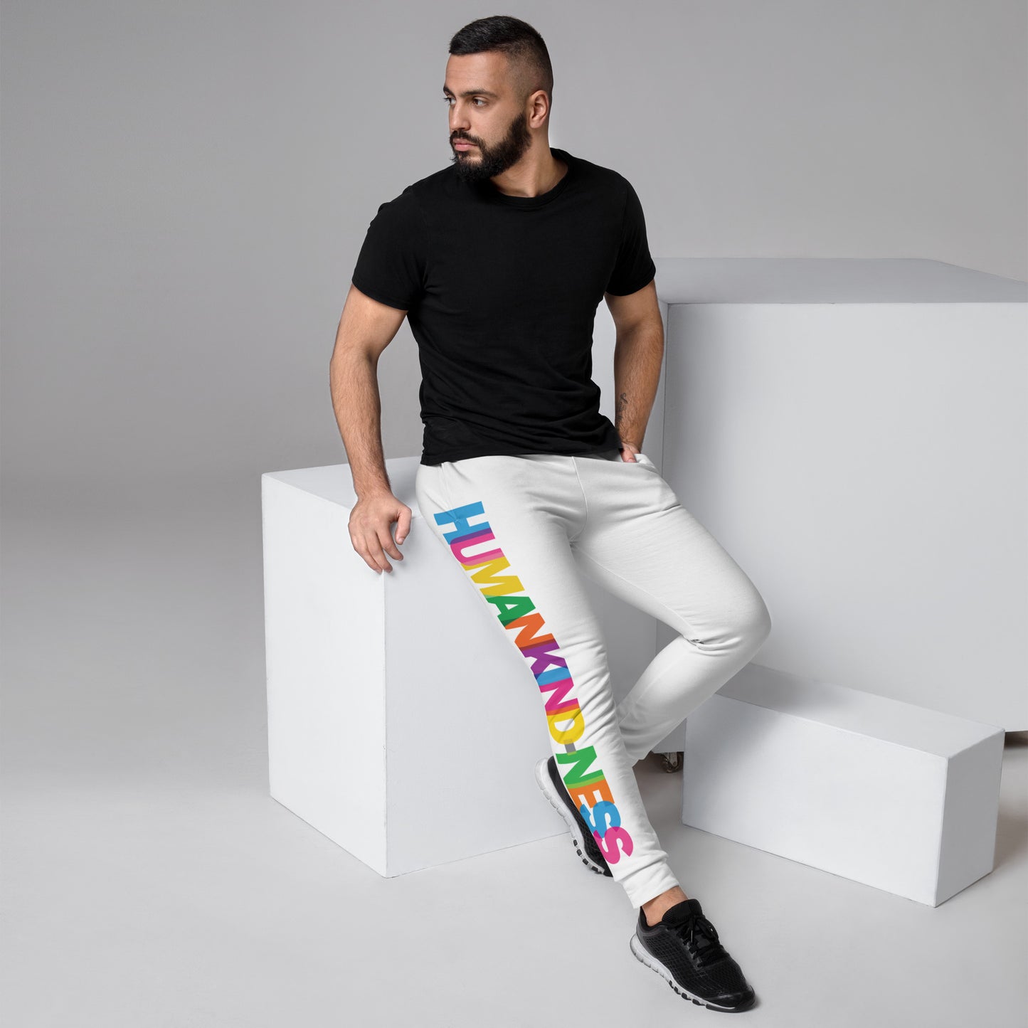 HUMANKIND-NESS White Joggers