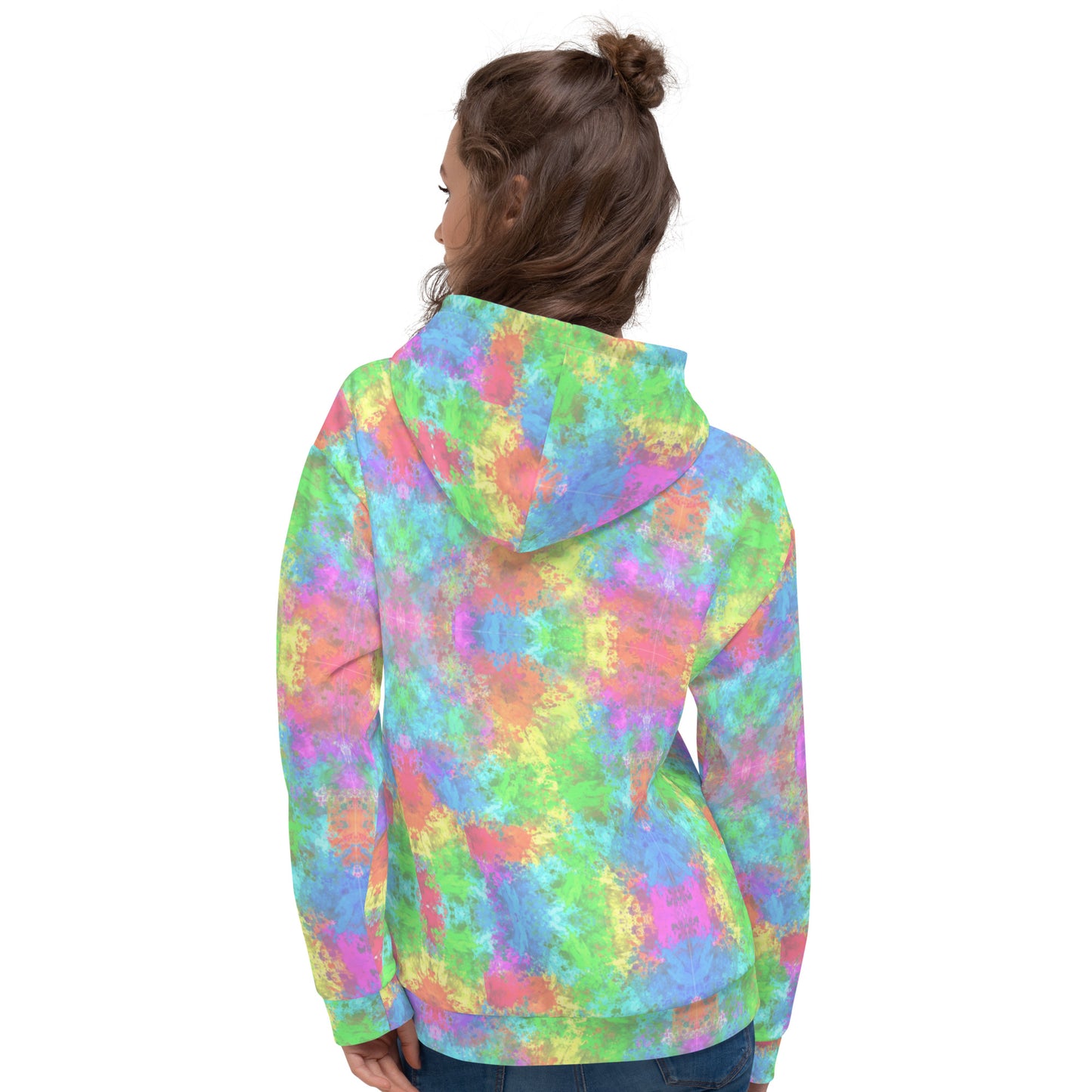 Abstract Rainbow Hoodie