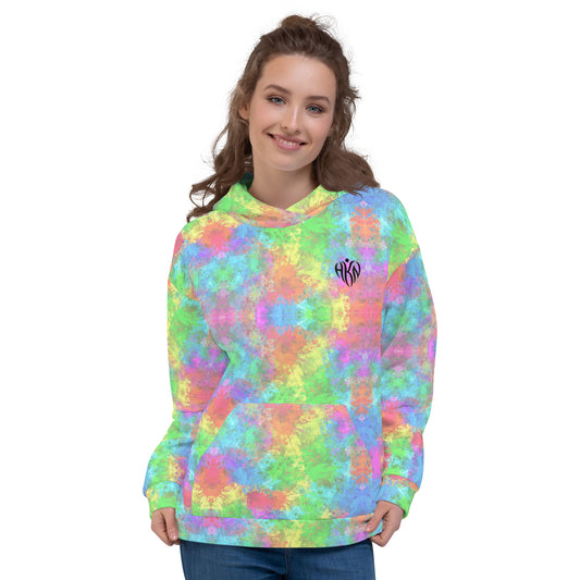 Abstract Rainbow Hoodie