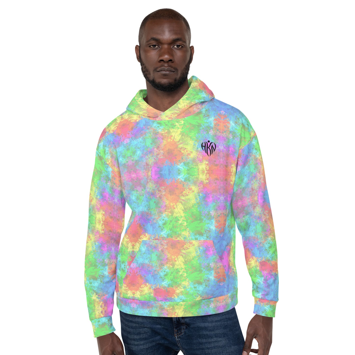 Abstract Rainbow Hoodie