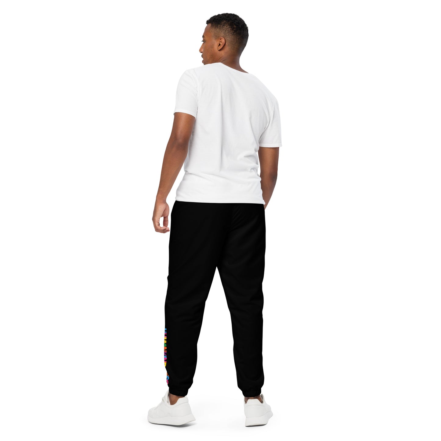 HUMANKIND-NESS Black Track Pants