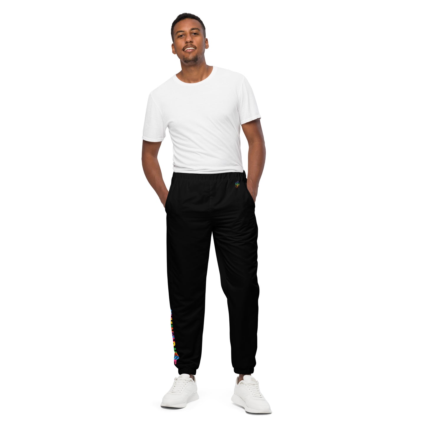 HUMANKIND-NESS Black Track Pants