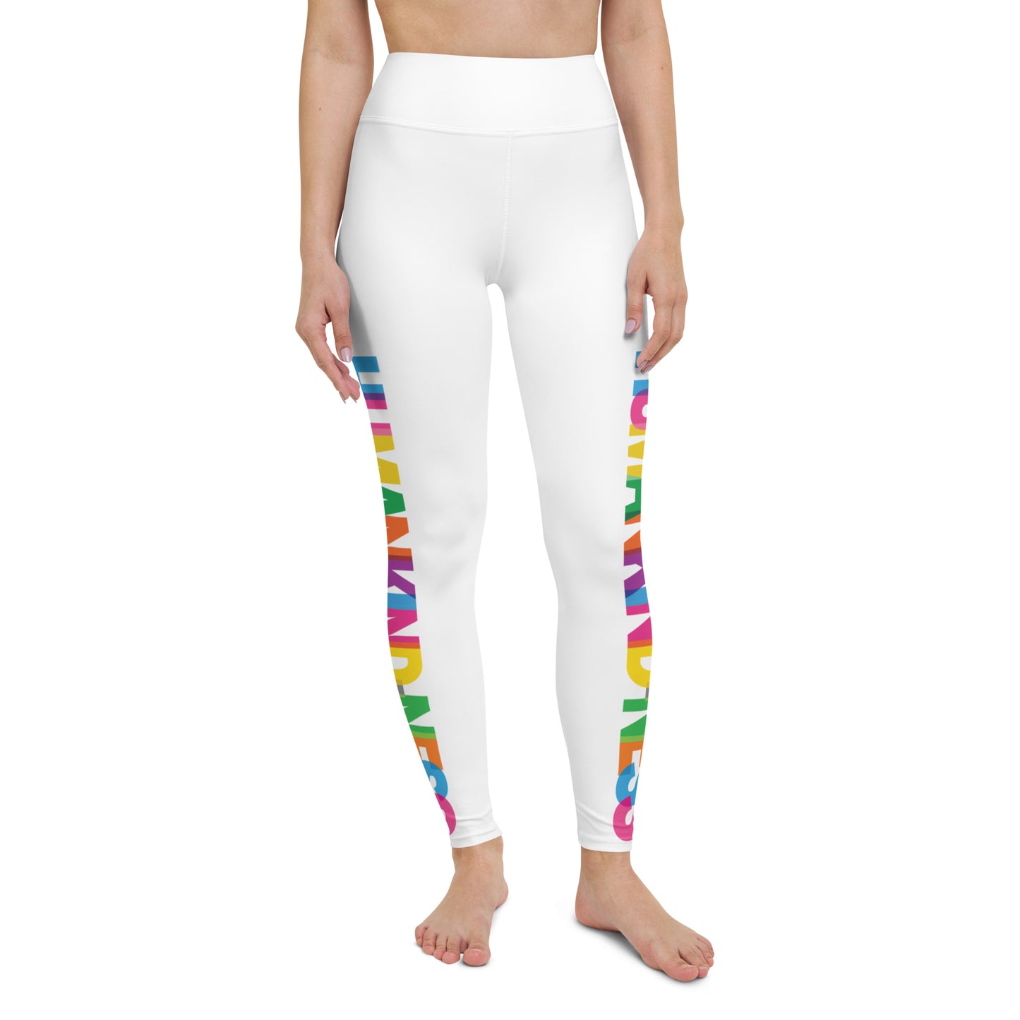 HUMANKIND-NESS White Leggings