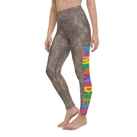 Abstract Brown Leggings