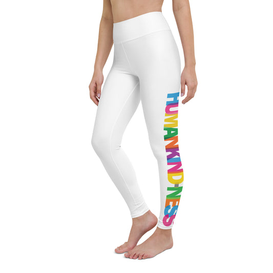 HUMANKIND-NESS White Leggings