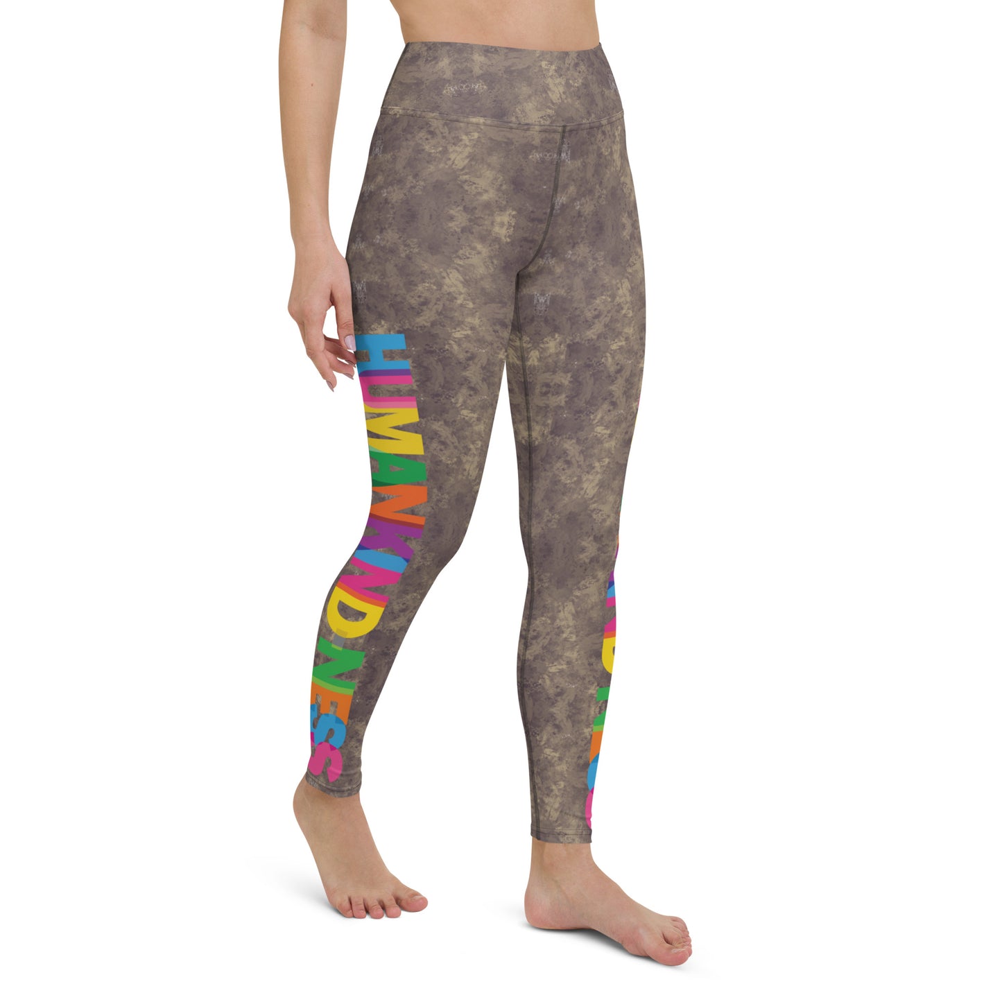 Abstract Brown Leggings