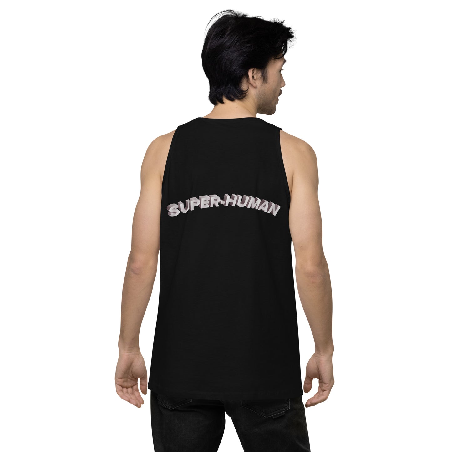 Men’s Super-Human Rainbow Tank Top