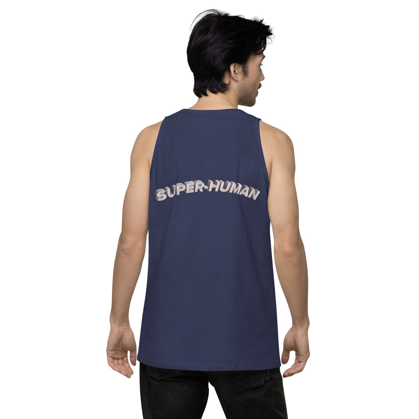 Men’s Super-Human Rainbow Tank Top