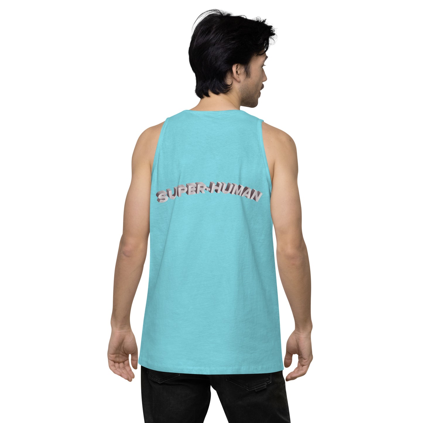 Men’s Super-Human Rainbow Tank Top