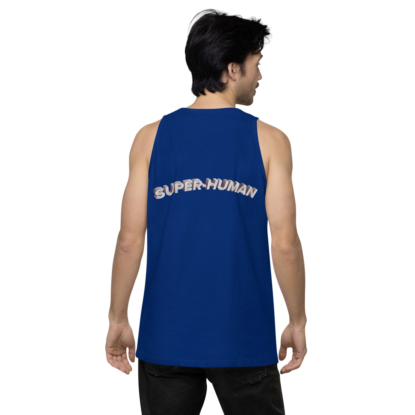 Men’s Super-Human Rainbow Tank Top