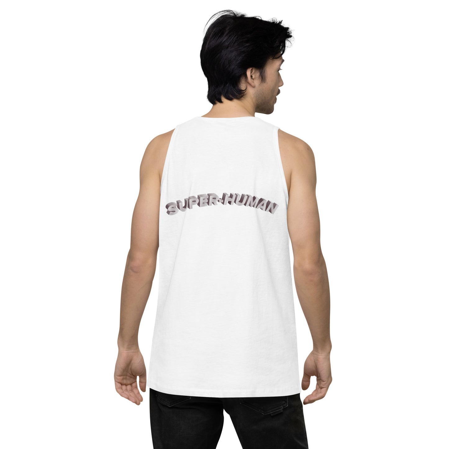 Men’s Super-Human Rainbow Tank Top