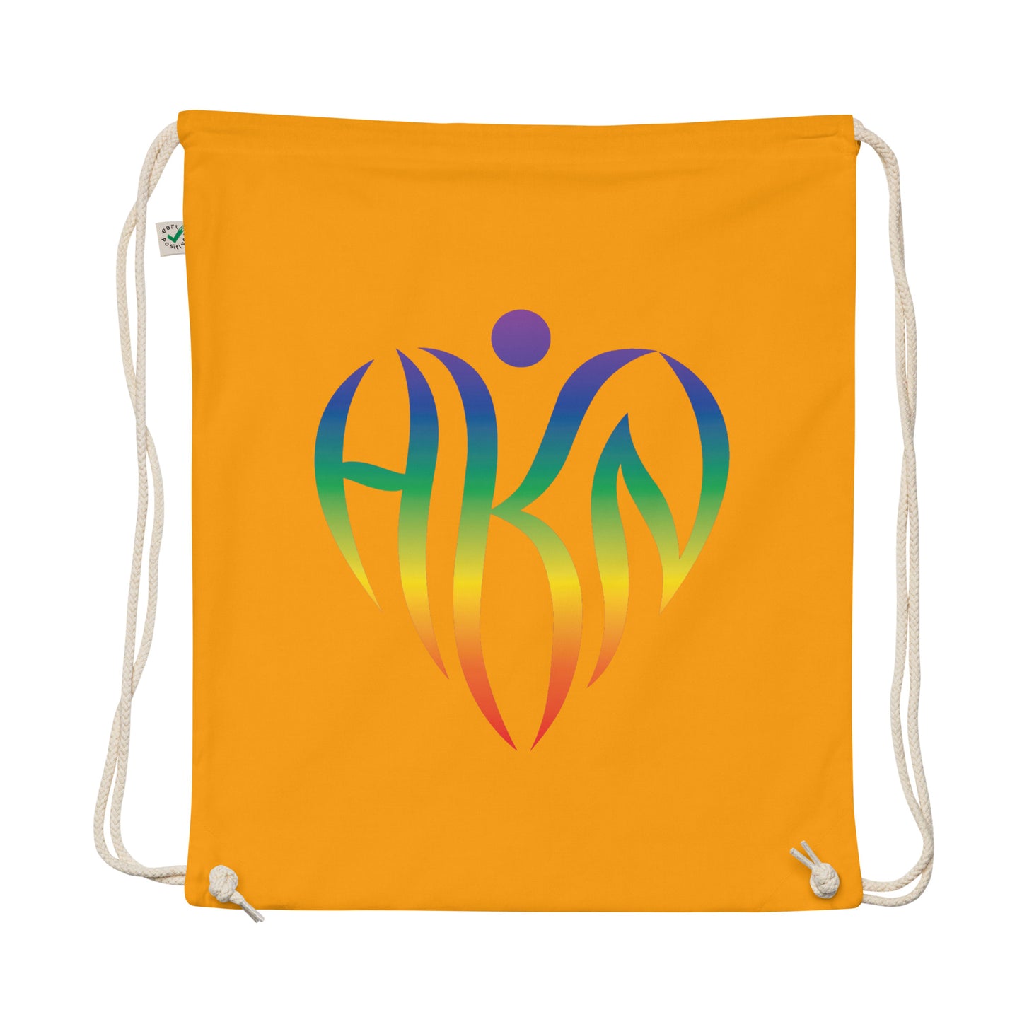 Rainbow HKN Drawstring Bag