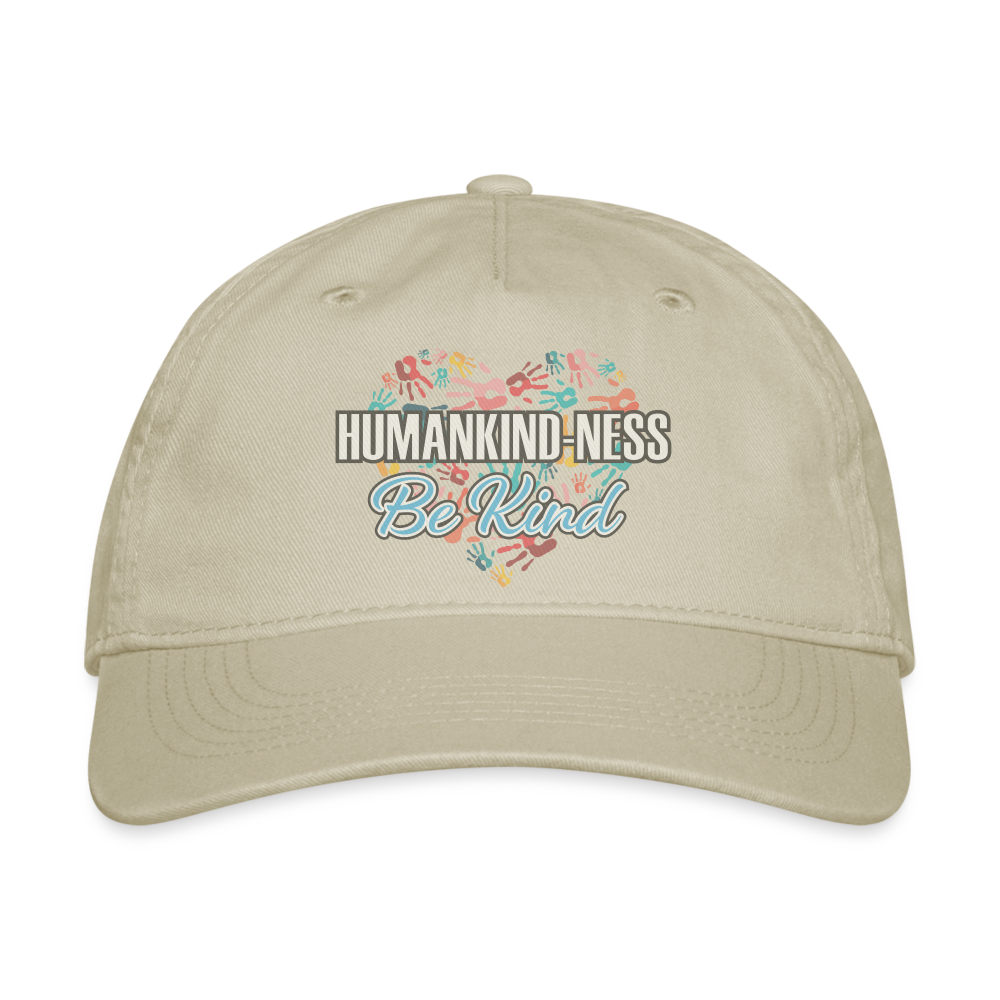 Humankind-Ness Baseball Cap - khaki