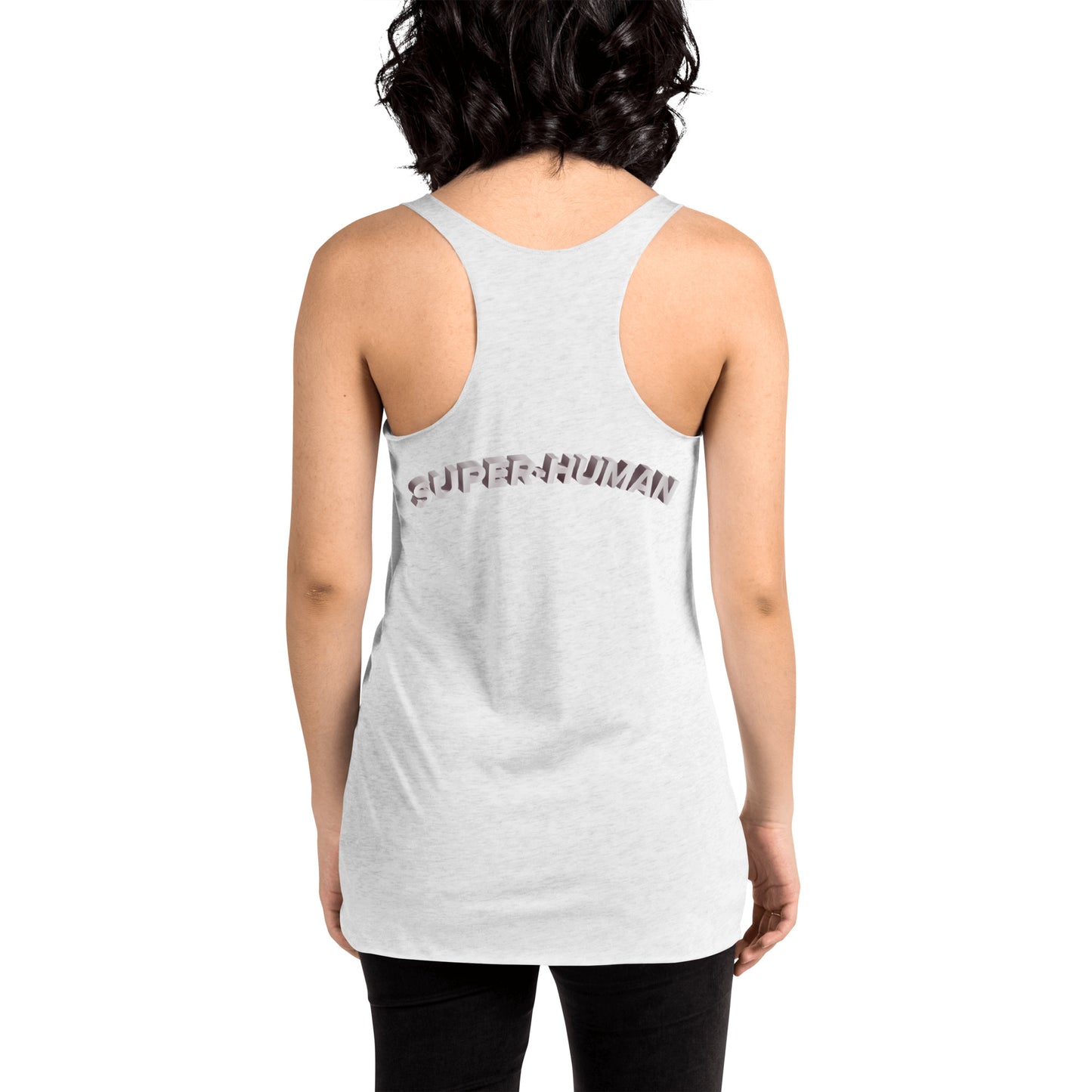 Women’s Super-Human Rainbow Tank Top