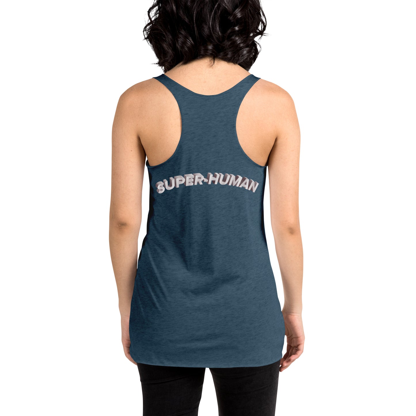 Women’s Super-Human Rainbow Tank Top