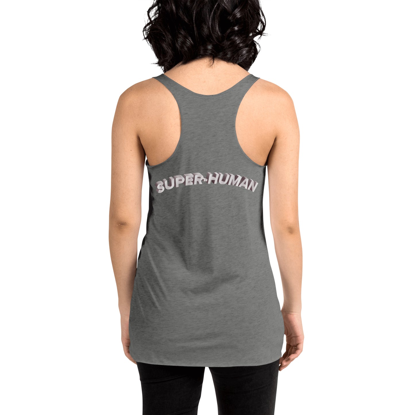 Women’s Super-Human Rainbow Tank Top